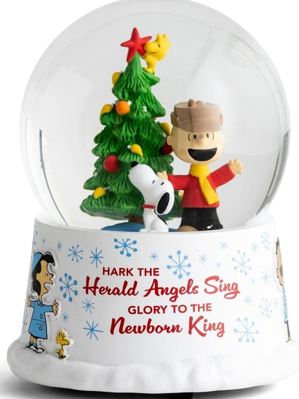 Charlie Brown Christmas Snow Globe | Holiday Decor | Festive Collectible Gift